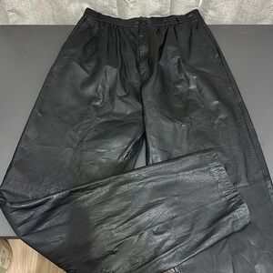 Vintage Genuine Leather Pants